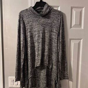 Calvin Klein Gray Cowl Neck Sweater